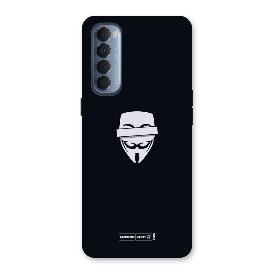 Anonymous Mask Back Case for Reno4 Pro