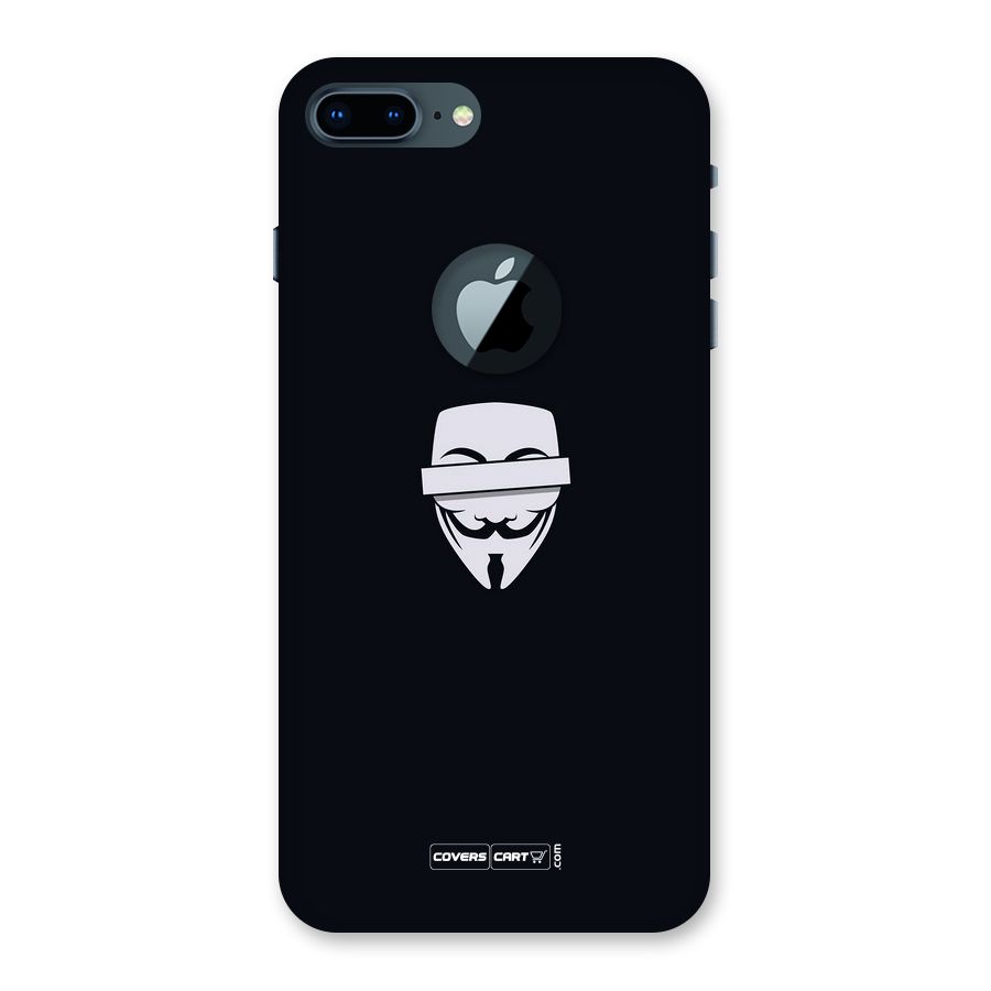 Anonymous Mask Back Case for iPhone 7 Plus Logo Cut