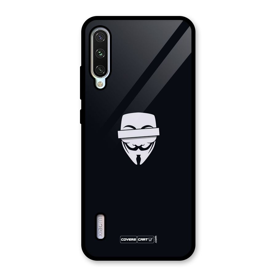 Anonymous Mask Glass Back Case for Mi A3