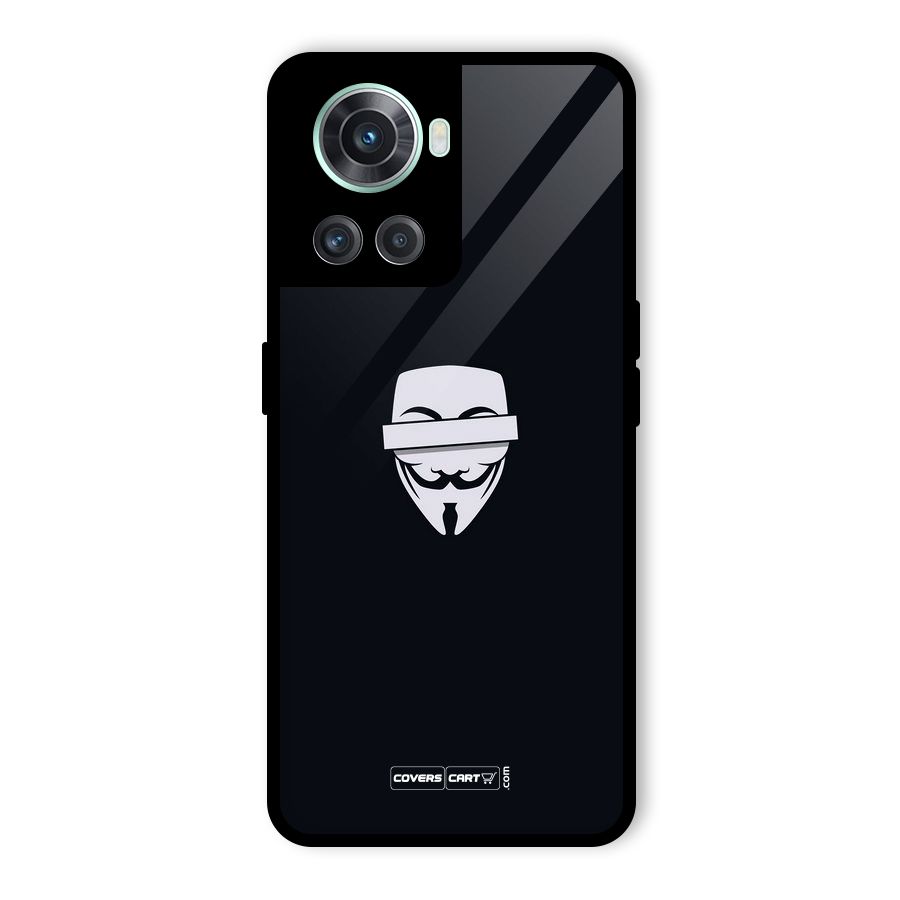 Anonymous Mask Glass Back Case for OnePlus 10R