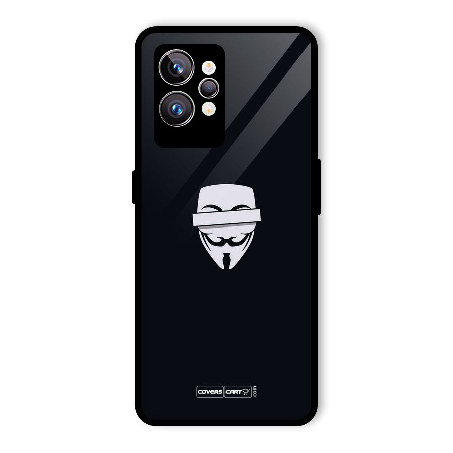 Anonymous Mask Glass Back Case for Realme GT2 Pro