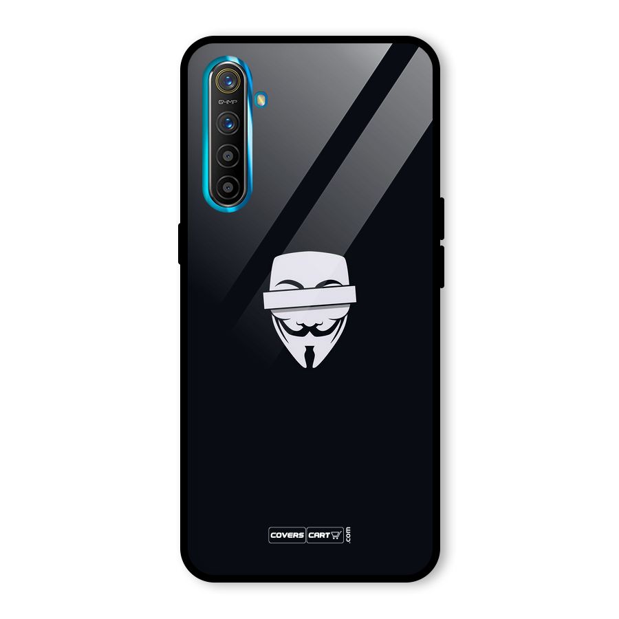 Anonymous Mask Glass Back Case for Realme XT