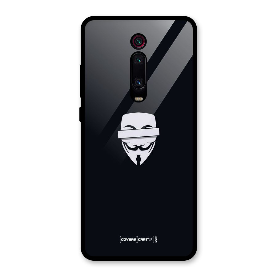 Anonymous Mask Glass Back Case for Redmi K20 Pro