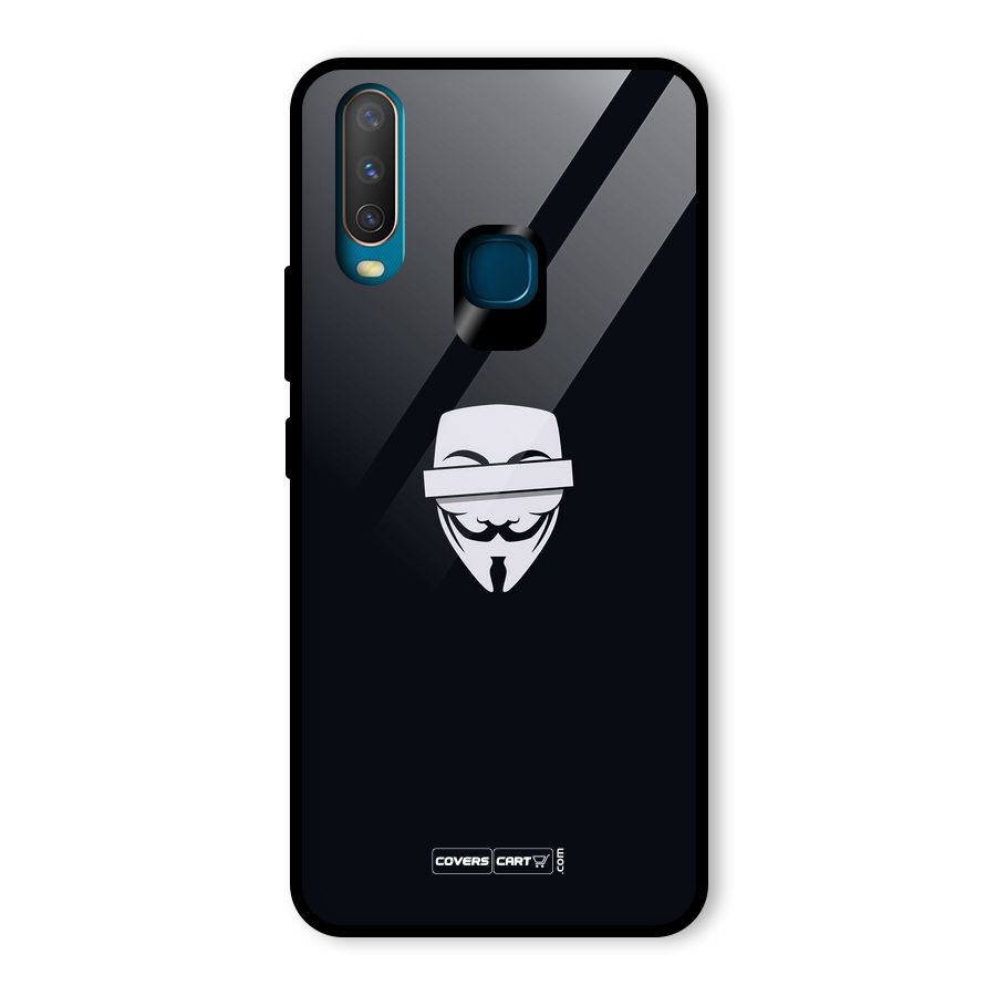 Anonymous Mask Glass Back Case for Vivo U10