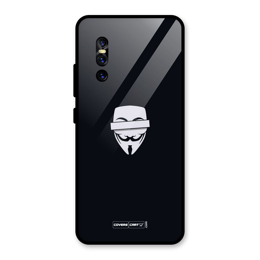 Anonymous Mask Glass Back Case for Vivo V15 Pro