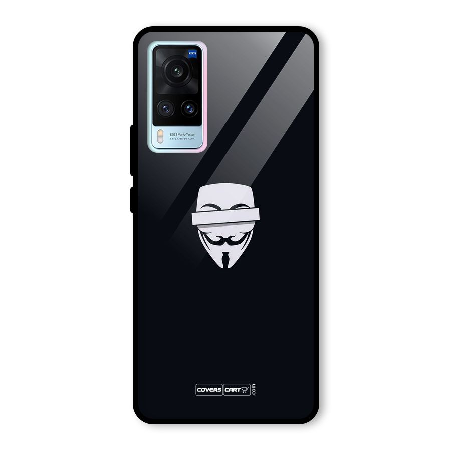 Anonymous Mask Glass Back Case for Vivo X60