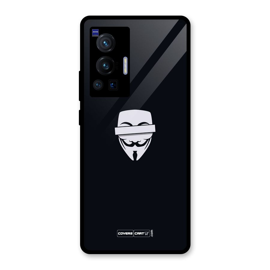 Anonymous Mask Glass Back Case for Vivo X70 Pro