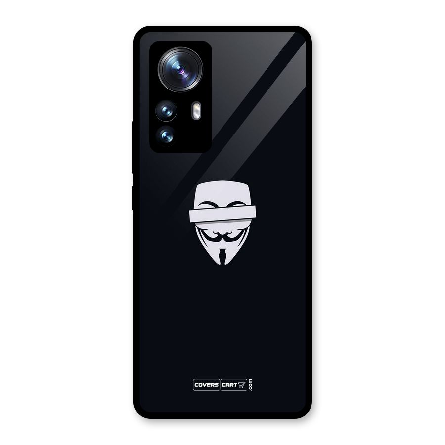 Anonymous Mask Glass Back Case for Xiaomi 12 Pro
