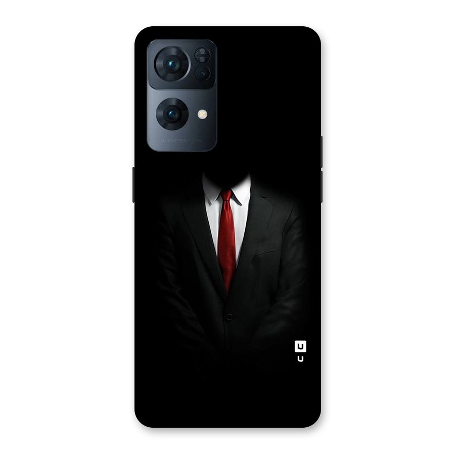 Anonymous Suit Back Case for Oppo Reno7 Pro 5G