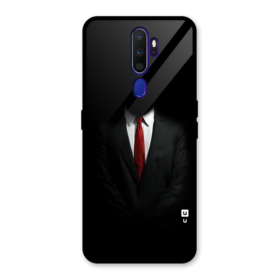 Anonymous Suit Glass Back Case for Oppo A9 (2020)
