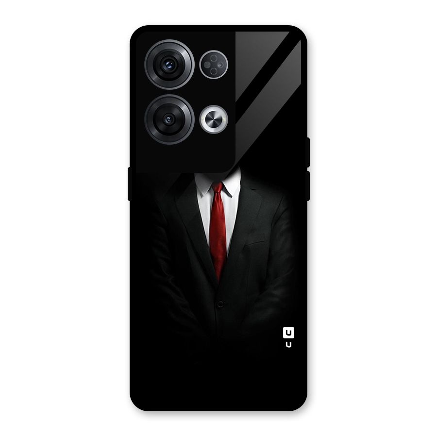 Anonymous Suit Glass Back Case for Oppo Reno8 Pro 5G