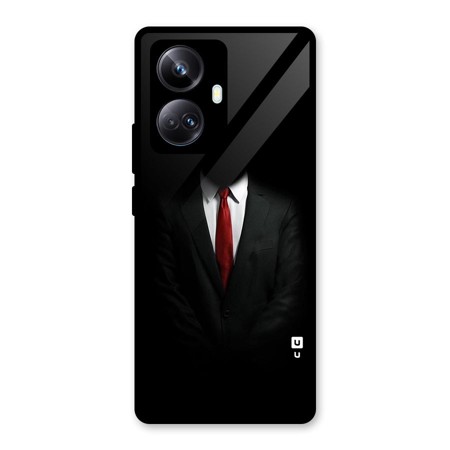 Anonymous Suit Glass Back Case for Realme 10 Pro Plus