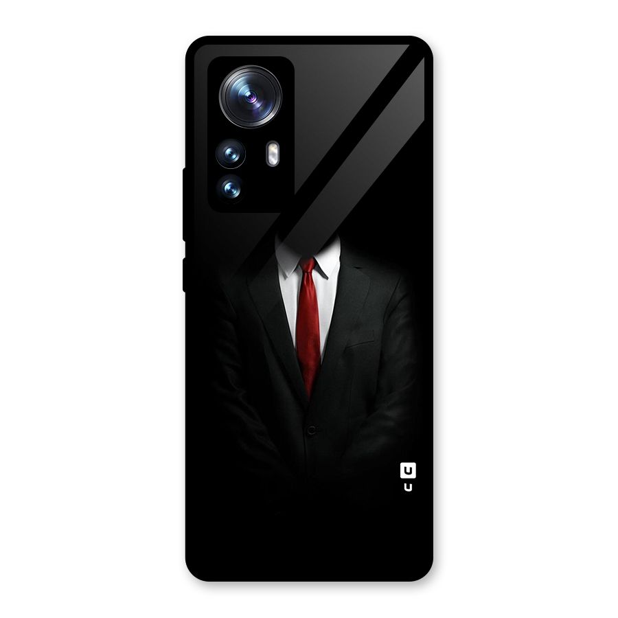 Anonymous Suit Glass Back Case for Xiaomi 12 Pro