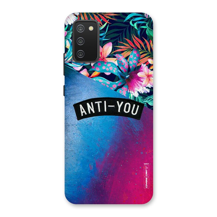 Anti You Back Case for Galaxy M02s