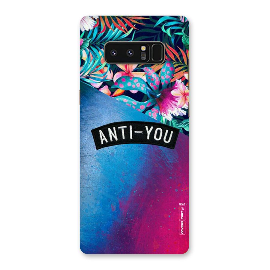 Anti You Back Case for Galaxy Note 8