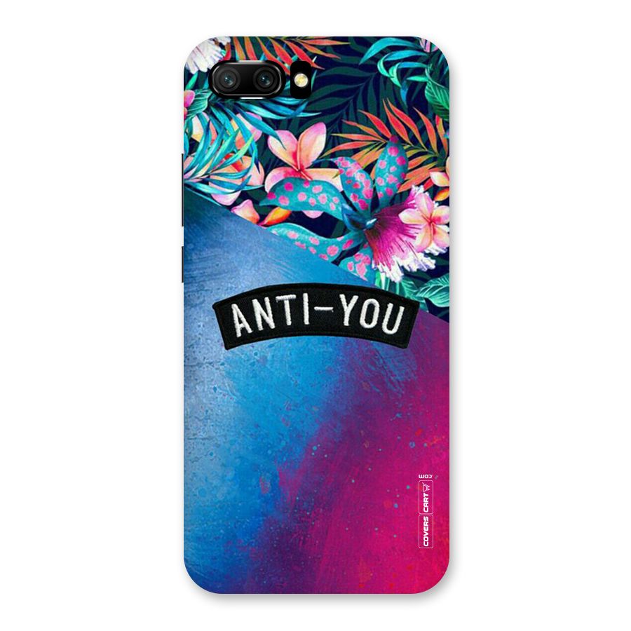 Anti You Back Case for Honor 10
