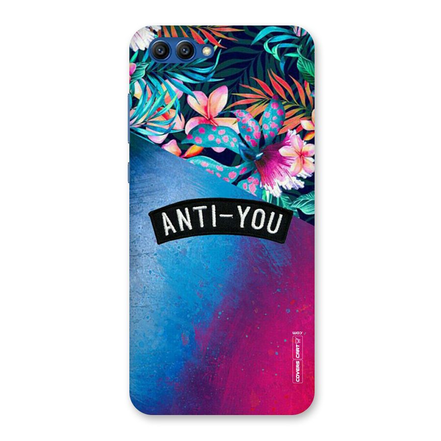 Anti You Back Case for Honor View 10
