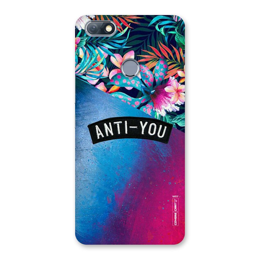 Anti You Back Case for Infinix Note 5