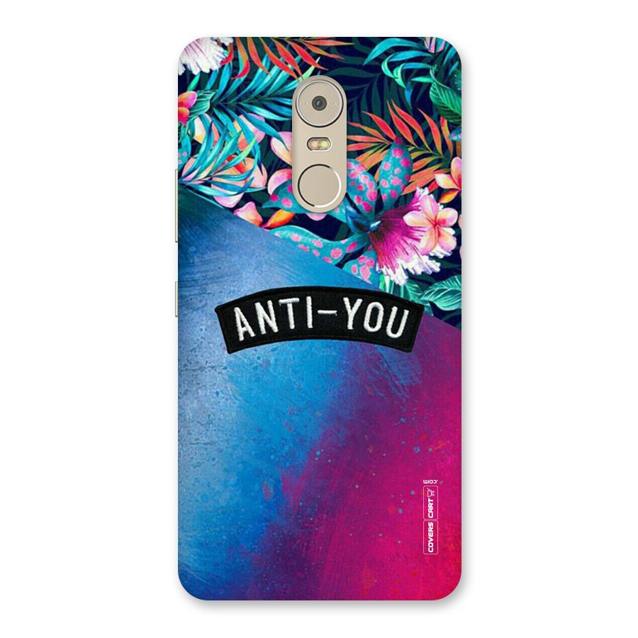 Anti You Back Case for Lenovo K6 Note