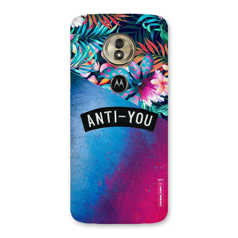 Anti You Back Case for Moto G6 Play