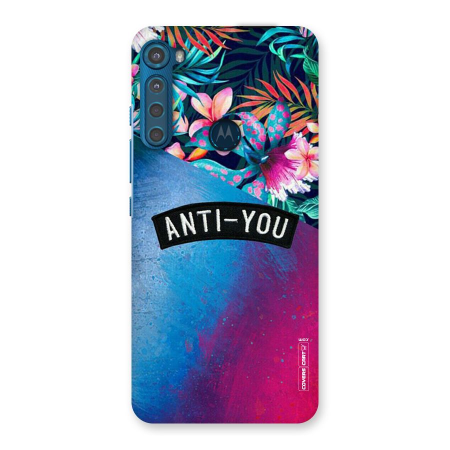 Anti You Back Case for Motorola One Fusion Plus