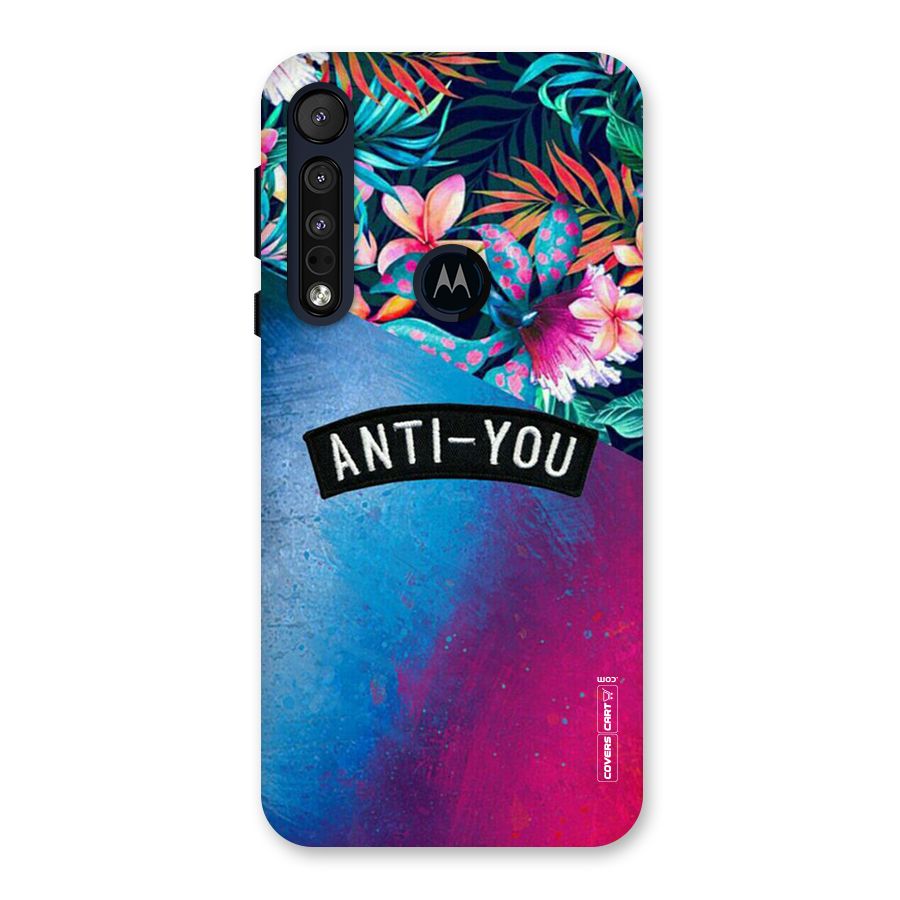 Anti You Back Case for Motorola One Macro