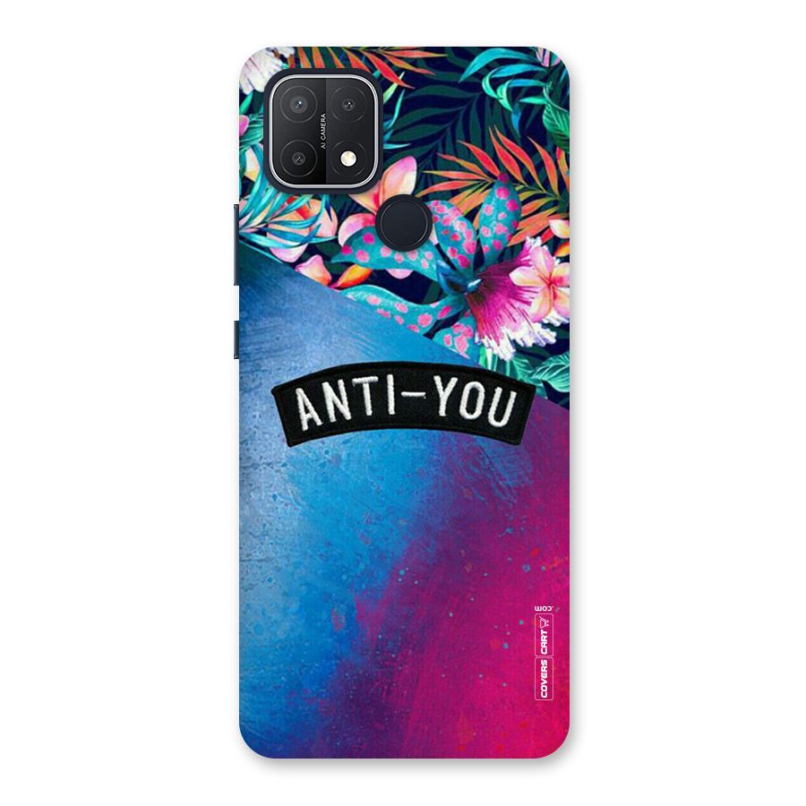 Anti You Back Case for Oppo A15s