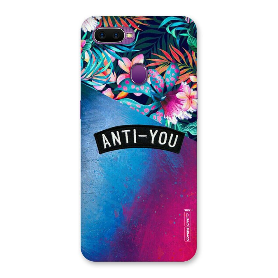 Anti You Back Case for Oppo F9