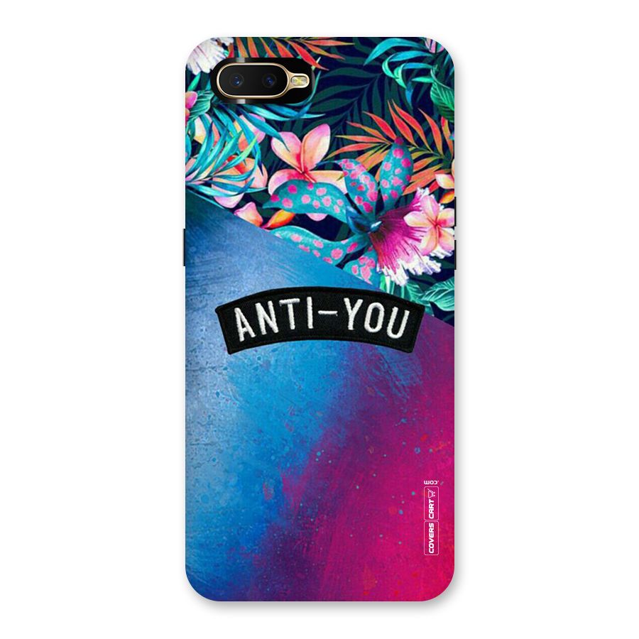 Anti You Back Case for Oppo K1
