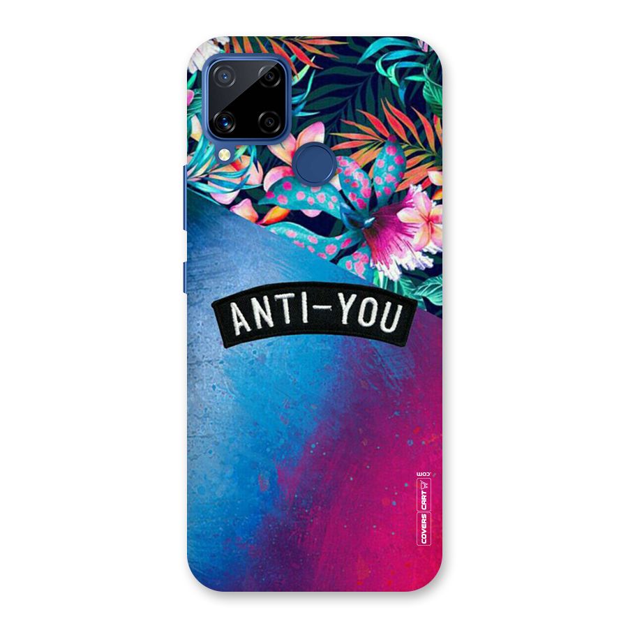 Anti You Back Case for Realme C15