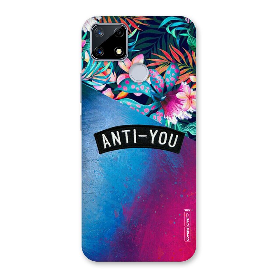 Anti You Back Case for Realme Narzo 20