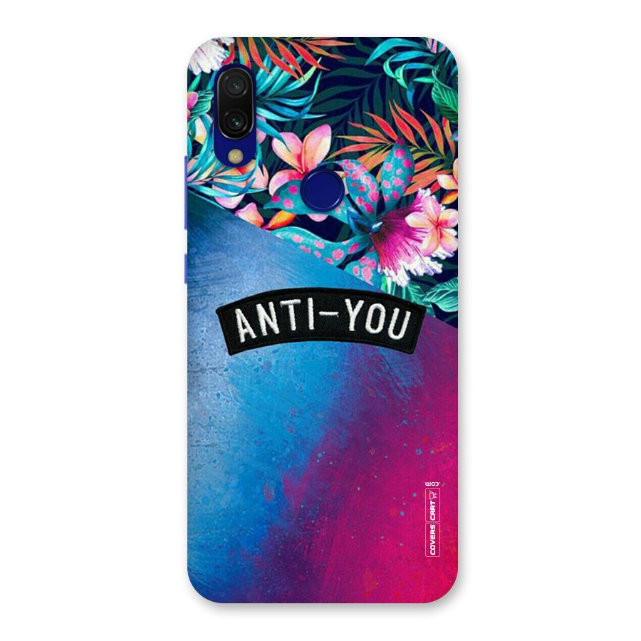 Anti You Back Case for Redmi 7