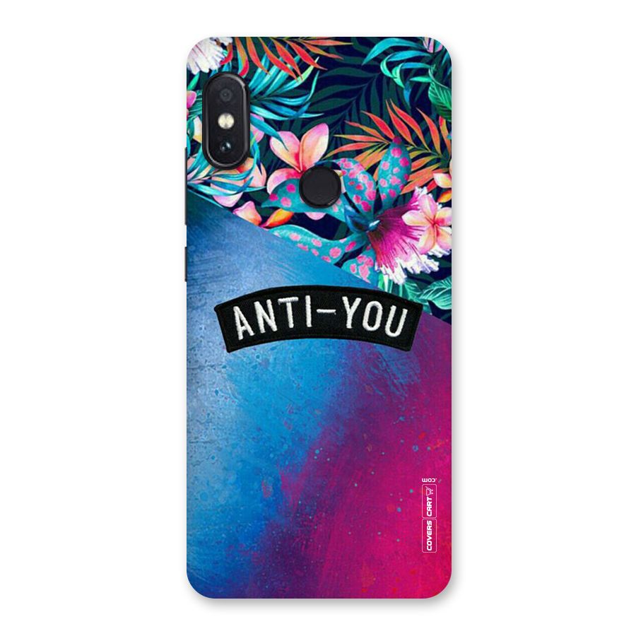 Anti You Back Case for Redmi Note 5 Pro