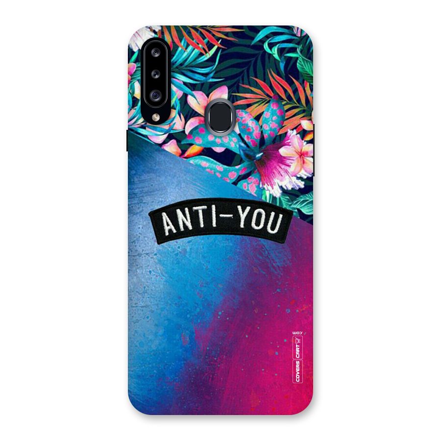 Anti You Back Case for Samsung Galaxy A20s