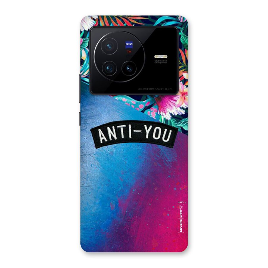 Anti You Back Case for Vivo X80