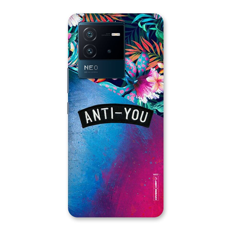 Anti You Back Case for Vivo iQOO Neo 6 5G