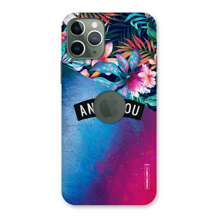 Anti You Back Case for iPhone 11 Pro Logo  Cut