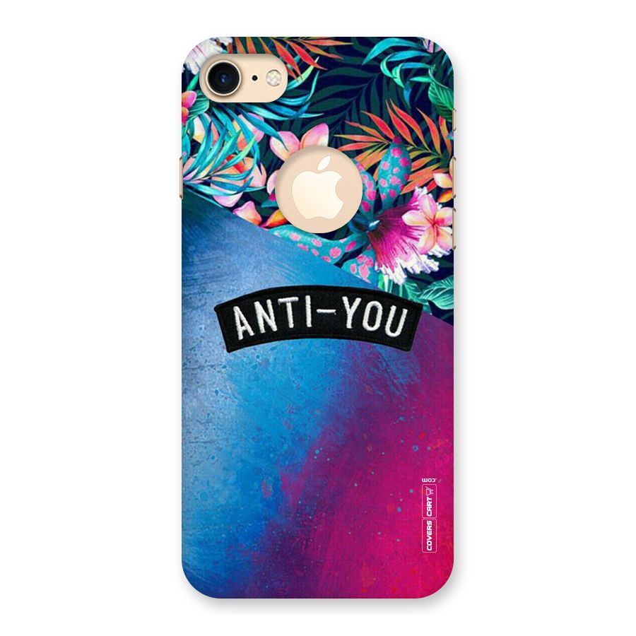 Anti You Back Case for iPhone 7 Logo Cut