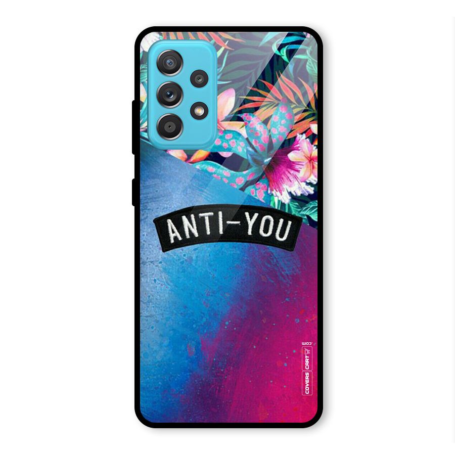 Anti You Glass Back Case for Galaxy A52