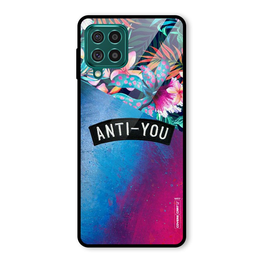 Anti You Glass Back Case for Galaxy F62