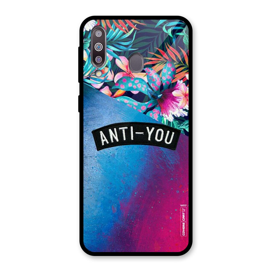 Anti You Glass Back Case for Galaxy M30