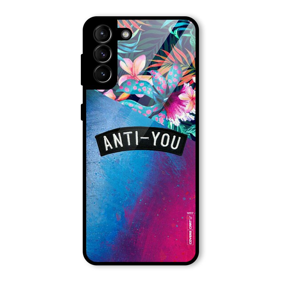 Anti You Glass Back Case for Galaxy S21 Plus