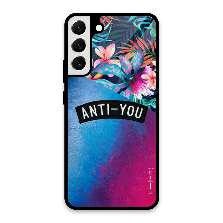 Anti You Glass Back Case for Galaxy S22 Plus 5G