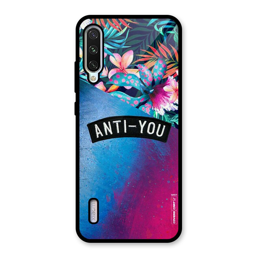 Anti You Glass Back Case for Mi A3