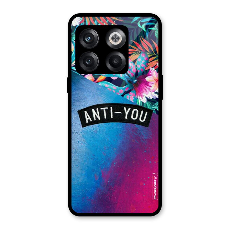 Anti You Glass Back Case for OnePlus 10T