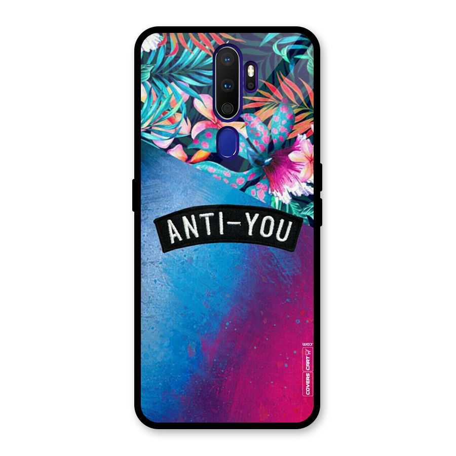 Anti You Glass Back Case for Oppo A9 (2020)