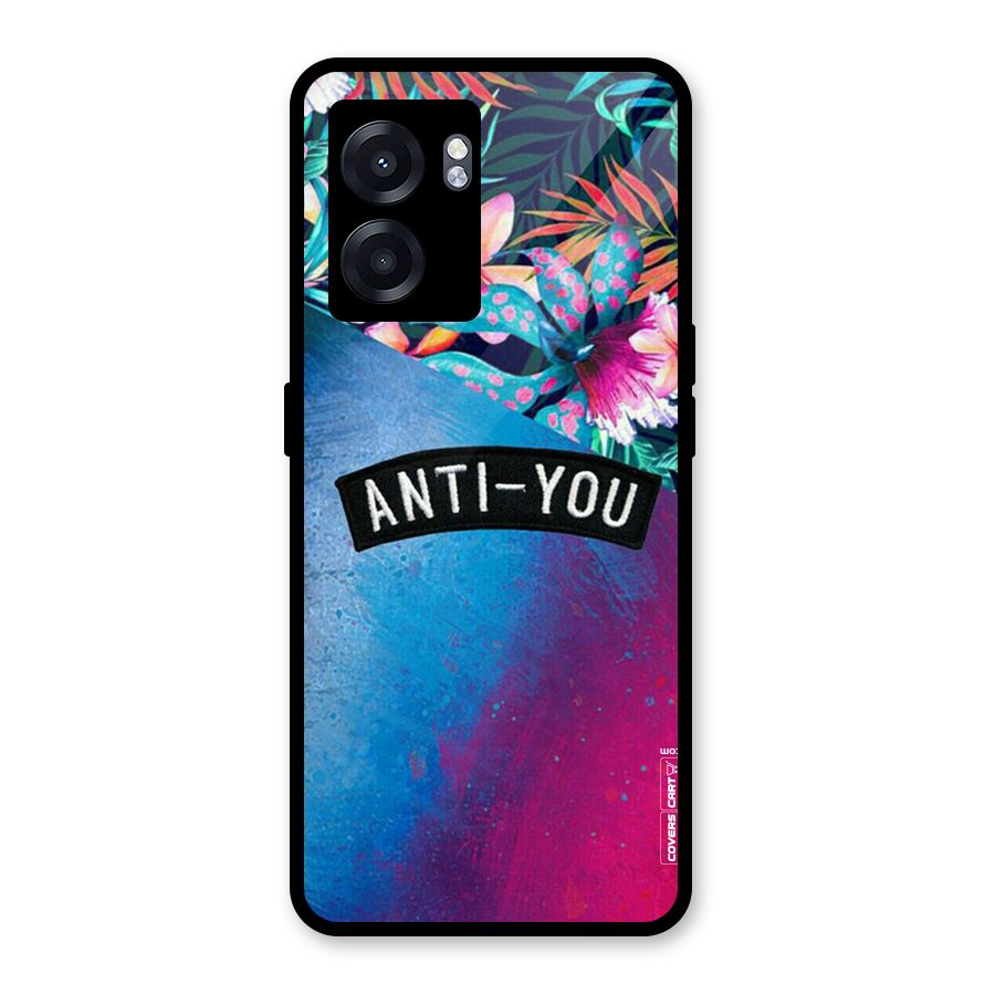 Anti You Glass Back Case for Oppo K10 (5G)