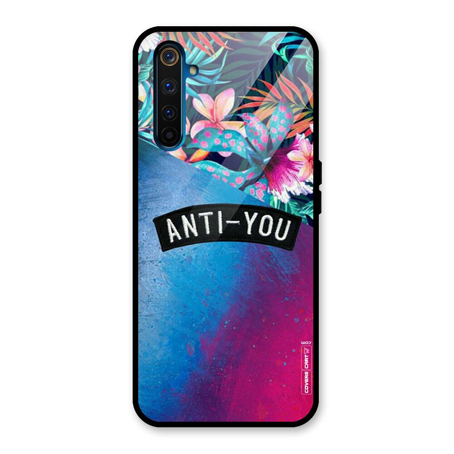 Anti You Glass Back Case for Realme 6 Pro