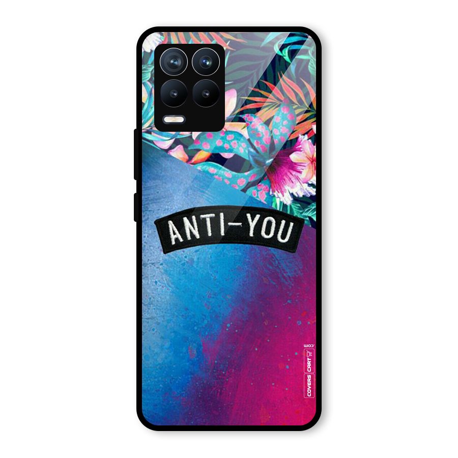 Anti You Glass Back Case for Realme 8