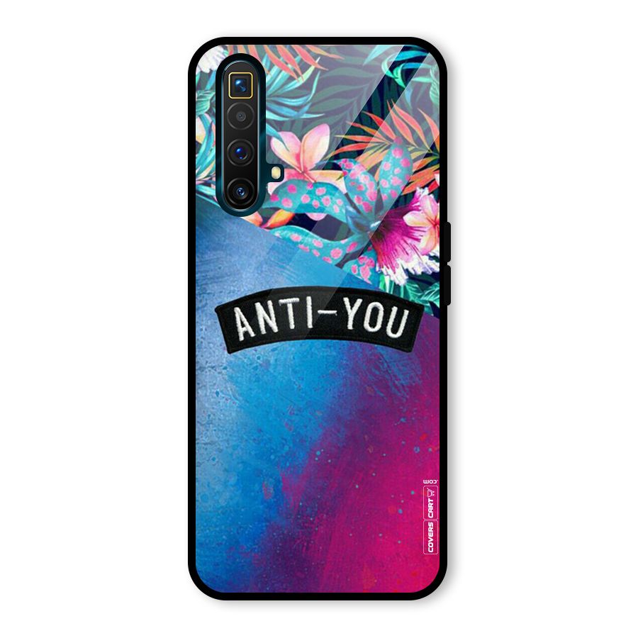 Anti You Glass Back Case for Realme X3 SuperZoom